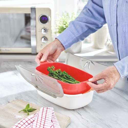 Microwave steamer pot vented - microwave,