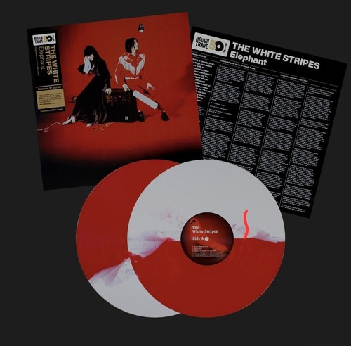 White stripes elephant - stripes, limited