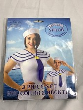 New - Womens - Alandra - Instant Sailor Costume - One Size