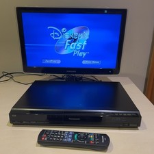 Panasonic DMR-EZ27 DVD Recorder HDMI Remote Black Digital Tuner Tested