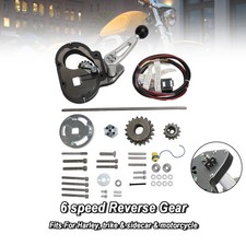 6 Speed Reverse Gear Fit For Harley w Billet Knob Trike Sidecar Motorcycle BG