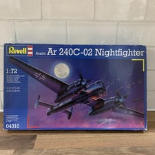 REVELL 1/72 Arado Ar 240C-02 Nightfinder - 1995 Model 04310 - Sealed Kit Bag