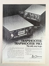 Cobra Trapshooter Radar detector 1984 Original Paper Magazine Advert