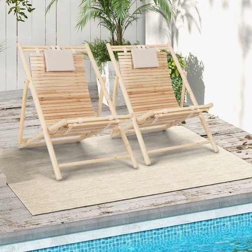 Reclining deck chair folding - deck,