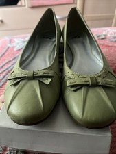 Faith Ladies Green Leather