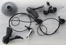 Shimano 105 11 Speed Groupset, Hydraulic Brakes, Mechanical Shifting flat mount