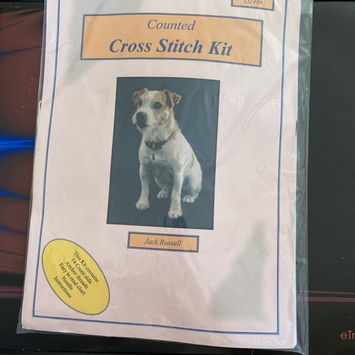 Jack russell dog - jack, counted