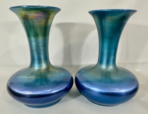 Pair 1920s durand iridescent - durand,