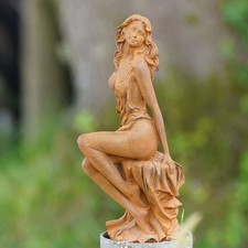 Cast Iron Lady Sculpture |