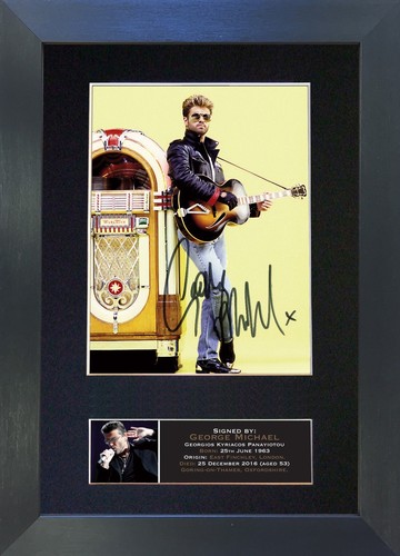 641 george michael framed - 641,