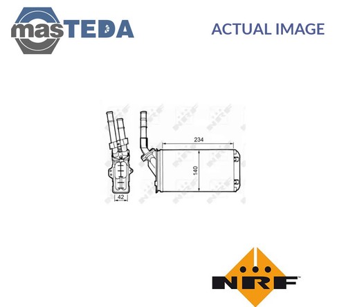 58643 heater radiator - 58643,