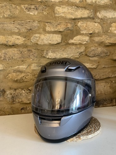 Shoei xr1000 motorcycle silver - shoei,
