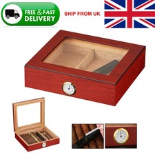25ct Cedar Wood Cigar Humidor