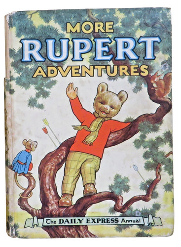 Vintage 1952 rupert annual - vintage,
