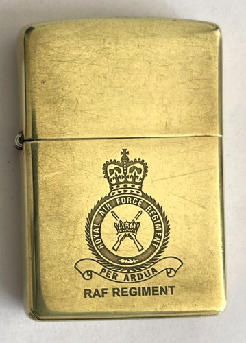 Solid brass zippo lighter - brass,