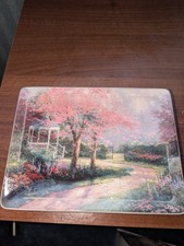 Thomas Kinkade "Morning Dogwood" Natures Retreats Collector Plate