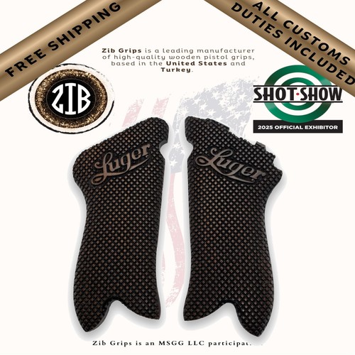 Zib grips ww2 german luger - ww2,