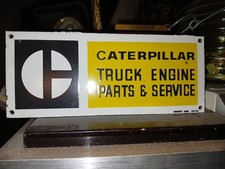VINTAGE CATERPILLAR PORCELAIN