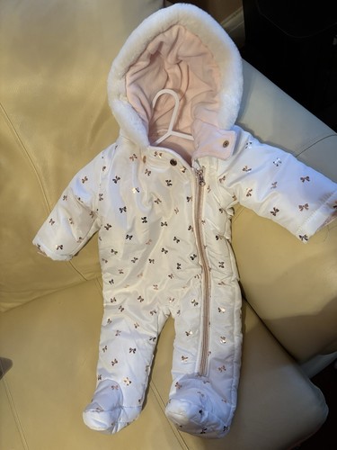 Baby girl snowsuit first size - girl,