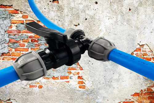 Mdpe water pipe - mdpe, with
