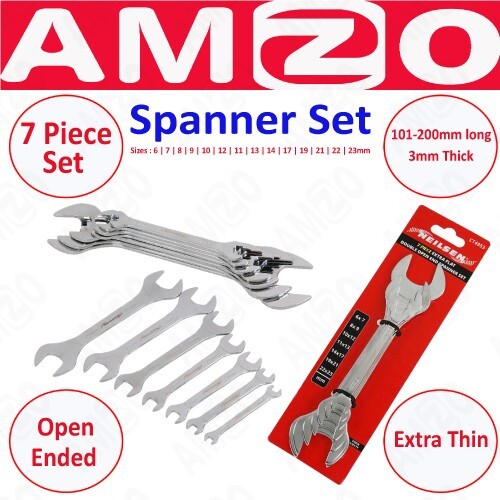 7pc extra flat spanner - 7pc,