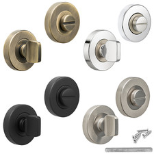 Bathroom Thumb Turn Release Door Lock WC Privacy by Decoranddecor