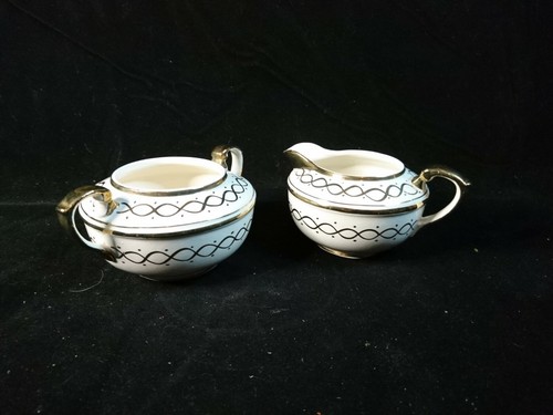 Ellgreave pottery cream and - ellgreave,