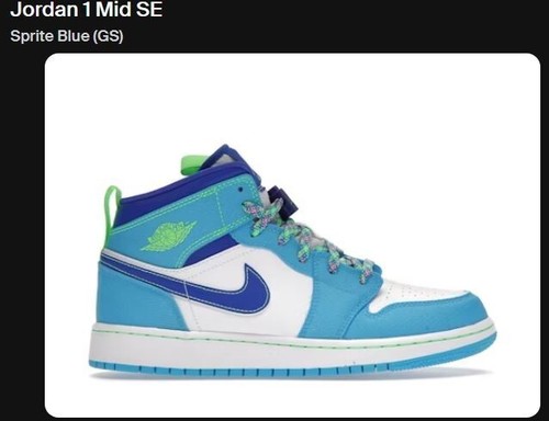 Jordan mid sprite - mid, se
