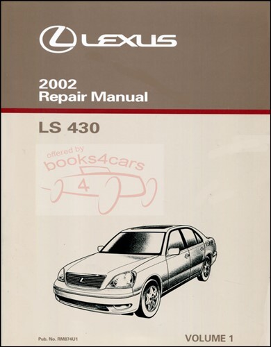 Ls430 2002 manual lexus 430 - ls430, ls