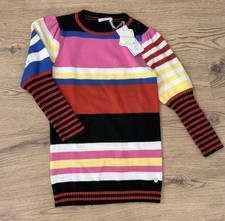 Monnalisa Soft Striped Dress