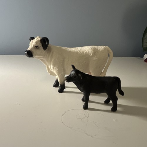 Schleich cow and - , calf