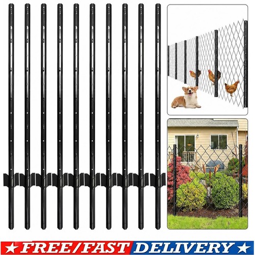 10pcs fence posts 4ft - posts, 4ft-6ft
