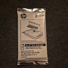 HP 2X3” Zink Photo Paper (10