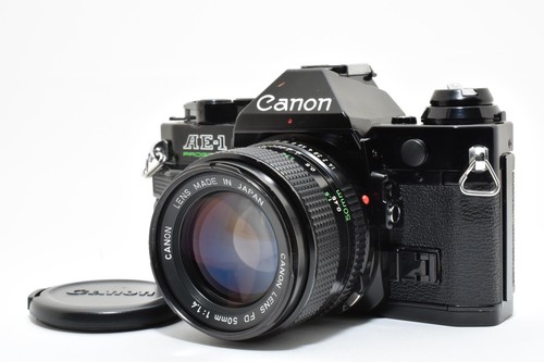 Canon program black slr - ae-1,