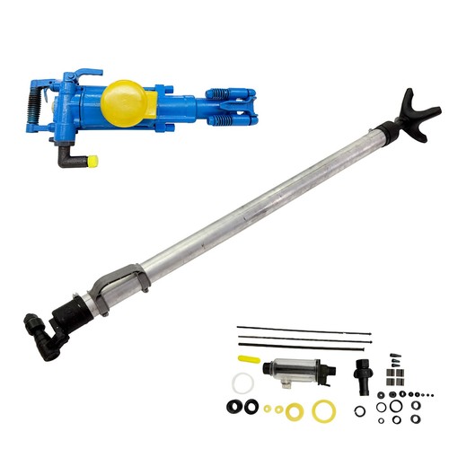 Pneumatic rock drill - pneumatic, &