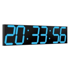 Digital Wall Clock, Oversize
