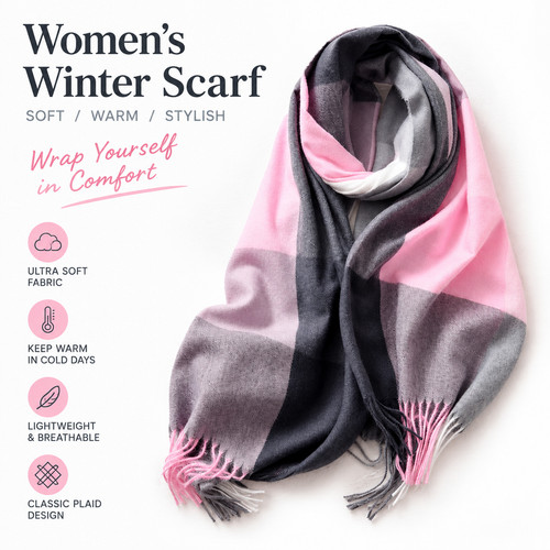 Womens winter scarf - winter,
