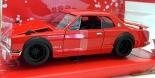 Jada JDM Tuners 1/24 Diecast - 30004 1971 Nissan Skyline GT-R KPGC10 Plain Red