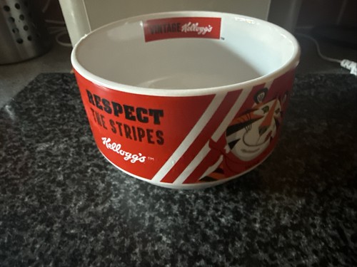 Vintage kelloggs cereal bowl - vintage,