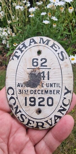 1920 antique enamel - 1920,