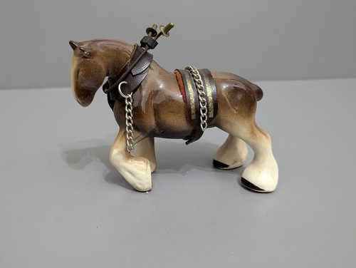 Vintage ceramic shire - ceramic, shire/draught