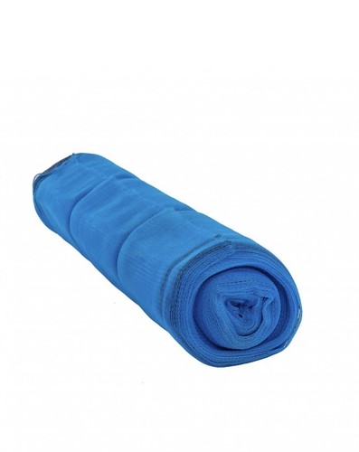 New blue shade debris - new, scaffold