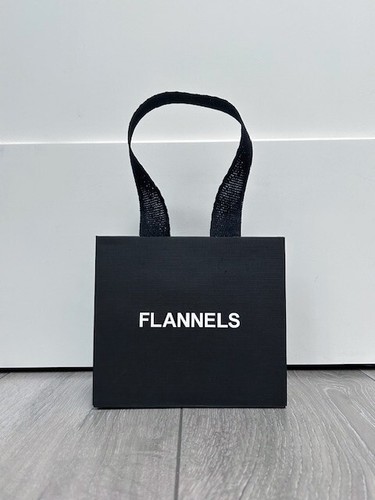 Flannels black logo gift - black,