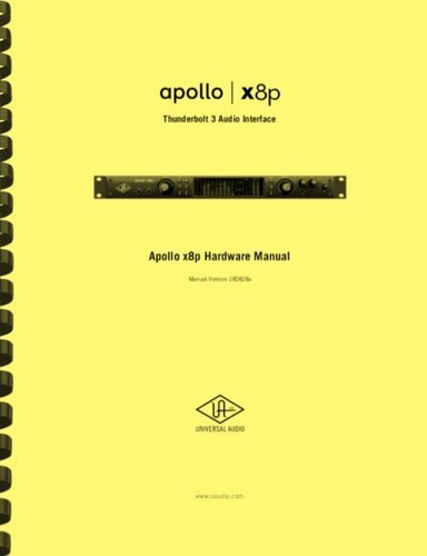 Universal audio apollo x8p - universal,