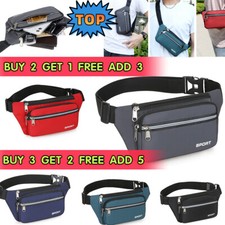 Waist Bum Bags Fanny Pack Sport Large Capacity Travel Wallet Money Belt Bumbag