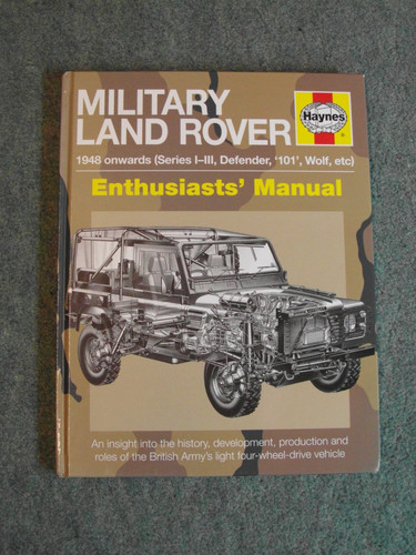 Haynes military land rover - haynes,