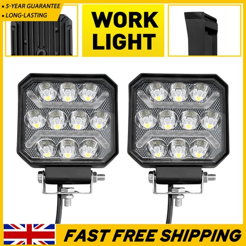 2pcs square led - 2pcs,