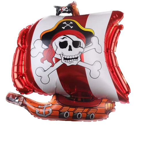 Pirate ship balloon - pirate,