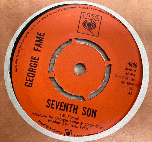 Georgie fame seventh son - fame,