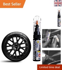 Chip Resistant Black Touch-Up Pen for Car Wheels - 12ml Automotive Essential